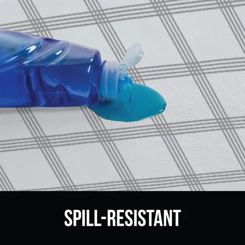 Miniatura 3 de GORILLA GRIP DripGuard - Forro para estantes, protector no adhesivo para cajones y gabinetes de cocina, antideslizante, de plástico con superficie