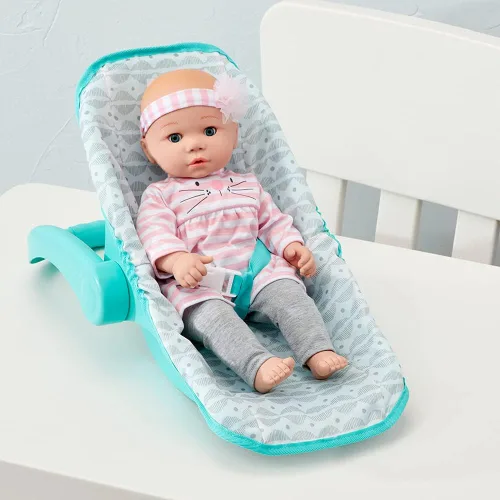 Miniatura 2 de Madame Alexander Asiento de coche/portabebés gris suave