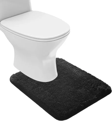 Miniatura 78 de Suchtale - Alfombra de baño antideslizante, tapete de baño de microfibra suave, absorbente de agua, peluda, lavable a máquina, para regadera, 16 x