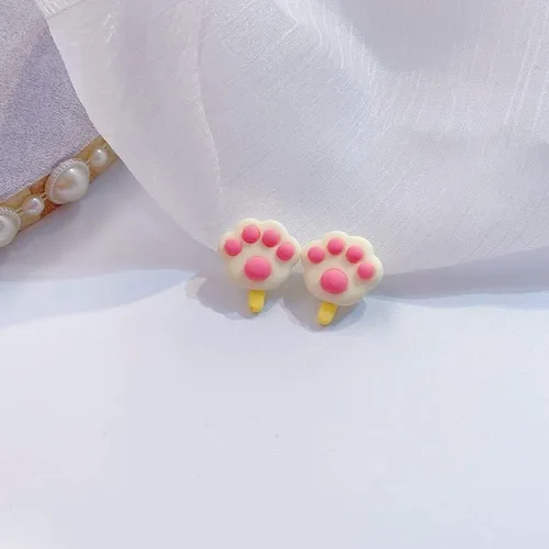 Miniatura 4 de Aretes de resina con forma de donas dulces para tartas y alimentos, para mujeres y niñas