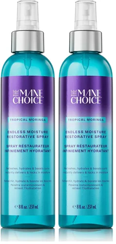 Miniatura 11 de The Mane Choice Tropical Moringa Sweet Oil & Honey Endless Moisture - Acondicionador para enjuagar o sin enjuague, desenreda, suaviza y nutre