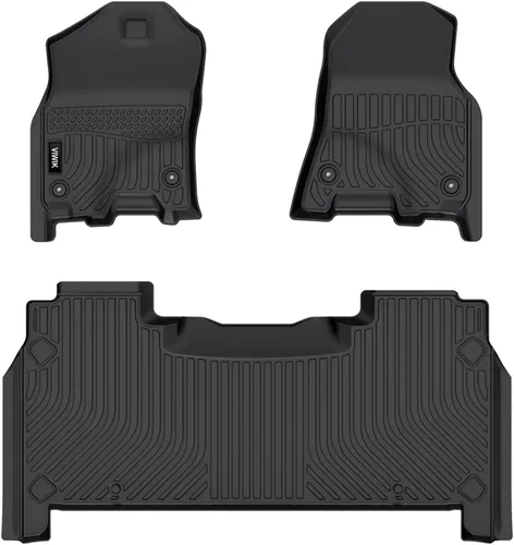 Miniatura 18 de VIWIK Alfombrillas de Piso para Kia Sorento de 7 asientos 2016-2020 S/L/LX/EX/SX/SX Limited, Alfombrillas de Coche Automotrices 3D Antideslizantes