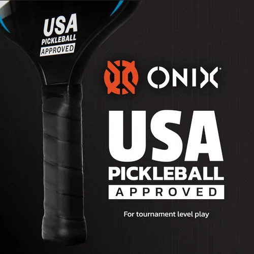 Miniatura 6 de Onix Graphite Z5 - Paleta de pickleball de fibra de carbono con forma de cuerpo ancho, núcleo de panal y cara de grafito ONIX Paleta de pickleball
