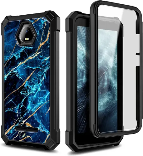 Miniatura 6 de NZND Schok Volt SV55 - Funda protectora de cuerpo completo a prueba de golpes con protector de pantalla integrado para Schok Volt SV55