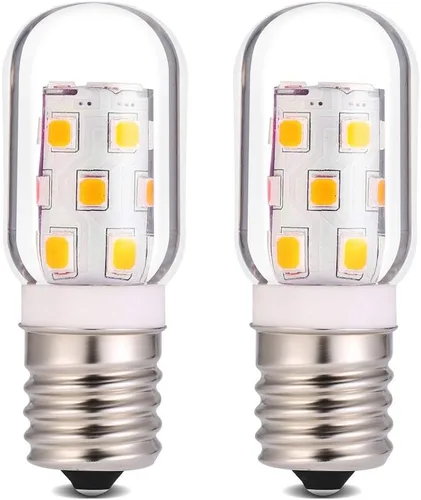 Miniatura 10 de LED microondas refrigerador campana extractora sobre estufa reemplazo 8206232A E17 base intermedia 40W bombilla incandescente 120V 3W 360lm