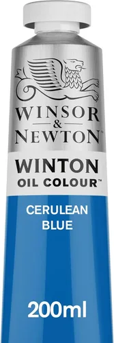 Winsor & Newton Tubos de pintura Winton de aceite Azul Cerúleo