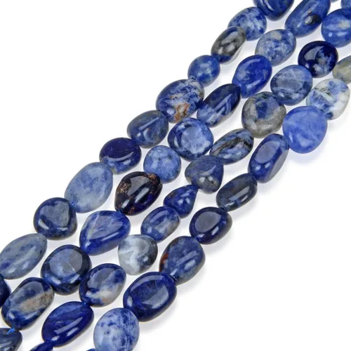 Miniatura 26 de Adabele GZ12-14 - Cuentas sueltas de cristal de amatista púrpura natural de 45 pulgadas de 0.276 in a 0.472 in, forma libre, piedra preciosa ovalada