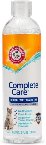Miniatura 11 de Arm & Hammer Complete Care - Aditivo de agua dental para gatos, ambientador de aliento de gato y control del sarro, no requiere cepillado, fórmula