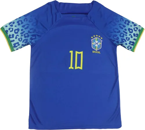 Miniatura 4 de SEEMBELL Brasil Vintage Legend 10 9 - Juego de calcetines de fútbol para niños, tallas juveniles