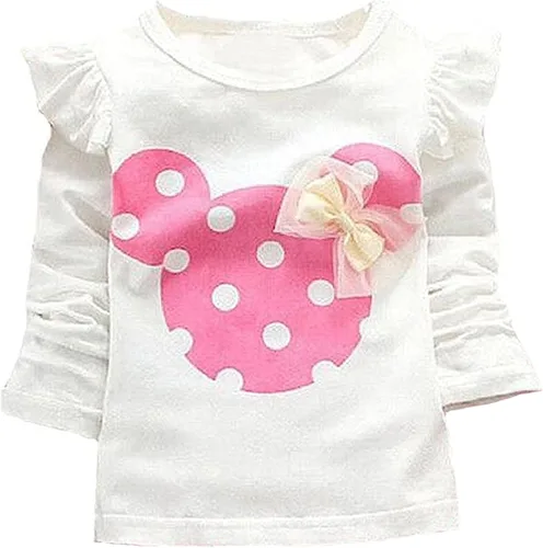 Miniatura 2 de Cute Toddler Baby Girls Clothes Set Long Sleeve T-Shirt and Pants Kids 2pcs Outfits