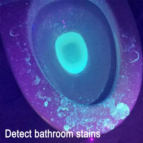 Miniatura 9 de Barra de luz negra, lámpara USB UV negra de 1 pie para tapiz fluorescente, pintura corporal, Halloween, Navidad, paquete de 2 con interruptor