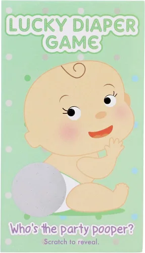 Miniatura 7 de Paper Junkie Tarjetas de juego para rascar para baby shower, paquete de 60, papel multicolor, juegos de baby shower y actividad para raspar
