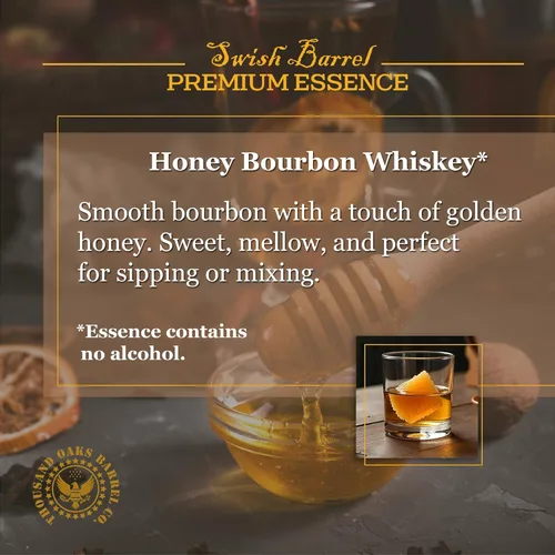 Miniatura 5 de Honey Bourbon Whisky Aromoring Essence (un solo paquete), recambio de sabor a licor para envejecimiento en barrica, mezcladores de cócteles