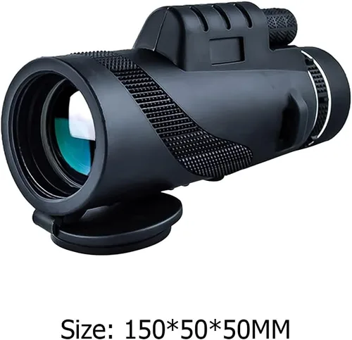 Miniatura 8 de Óptica zoom HD lente impermeable de alta definición monocular telescopio Spotting alcance portátil para senderismo caza 80x100