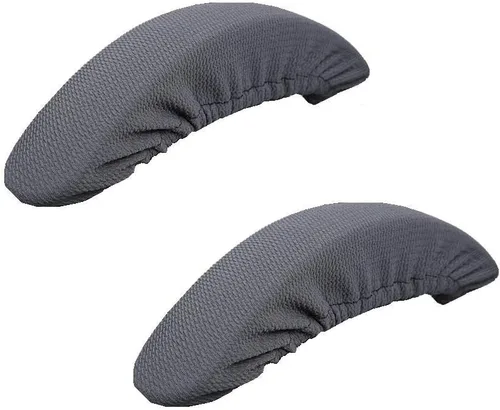 Miniatura 6 de Isccdy Fundas Protectoras Almohadillas Extraíbles y Lavables para Reposabrazos de Silla de Oficina (Beige)