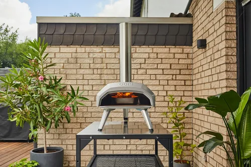 Miniatura 8 de Ooni Karu 12 - Horno de pizza al aire libre multi-combustible – Pizzas de 30 cm en 60 segundos - Horno de pizza portátil de leña y gas con piedra