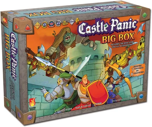 Miniatura 9 de Fireside Games Castle Panic 2ª edición Juego de mesa de estrategia familiar cooperativa con comercio de cartas Monster Defense y torres 3D