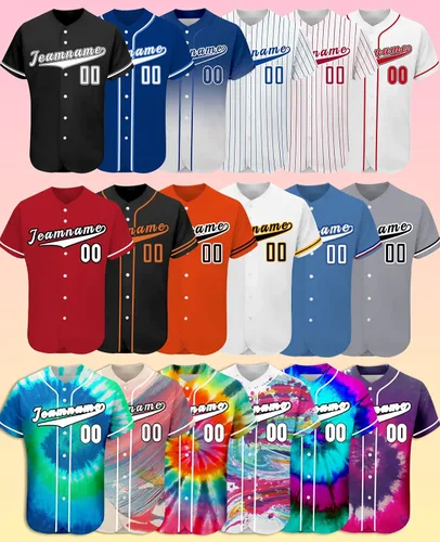 Miniatura 4 de Camiseta de béisbol personalizada para hombres, mujeres y niños con nombre, número y logotipo, camisetas de sóftbol personalizadas, S-4XL