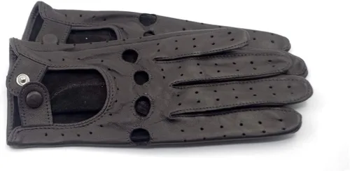 Miniatura 3 de MGGMOKAY Guantes de conducción de cuero genuino para mujer sin forro
