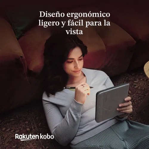 Miniatura 5 de Kobo Libra Colour eReader Pantalla Kaleido™ 3 de tinta E sin deslumbramiento de 7 pulgadas Opción de modo oscuro Audiolibros Resistente al