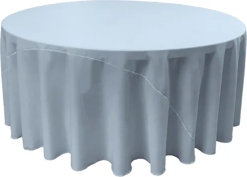 Miniatura 46 de LA Linen - Mantel redondo lavable de popelina de poliéster, resistente a manchas y arrugas, 51", mantel de tela para comedor, cocina, fiesta, Negro