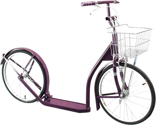 Miniatura 7 de Amish-Made Deluxe Kick Scooter Bike - Modelo 2060 - Tamaño juvenil y adulto Azul marino