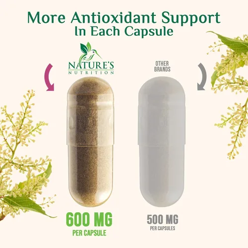 Miniatura 7 de Suplemento de resveratrol – 1800 mg por porción mezcla de resveratrol extra fuerte – Mezcla antioxidante para un envejecimiento saludable, salud