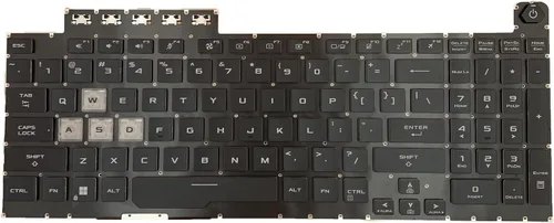 Miniatura 3 de Teclado retroiluminado colorido para portátil ASUS TUF Gaming F15 FA506 FX506 FX506 FX506U FX506II FX506IH FX506LI FA506Q FX506L FA506U F17 FX706