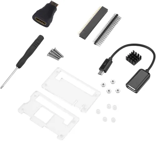 Miniatura 8 de Caja protectora Suite, componente electrónico del disipador de calor conjunto para Raspberry Pi Zero Zero W para la industria