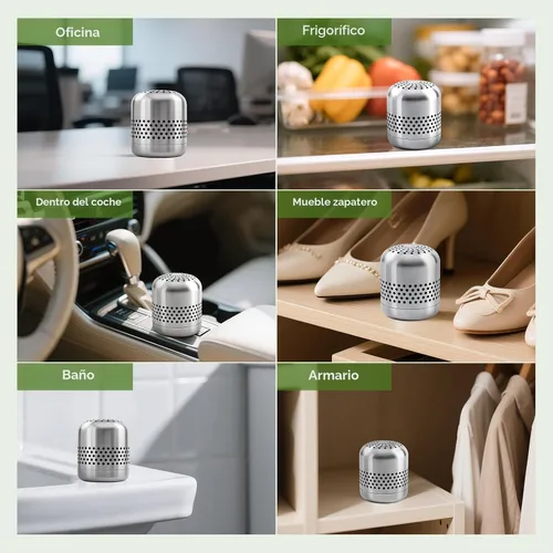 Miniatura 8 de Desodorizador de refrigerador mejorado – Dura 10 años, eliminador de olores de larga duración para refrigerador, clóset, auto – Más efectivo que