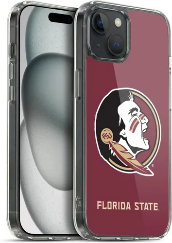 Miniatura 287 de Head Case Designs Funda de gel suave FSU Seminoles de la Universidad Estatal de Florida con licencia oficial compatible con Apple iPhone 13 Pro Max
