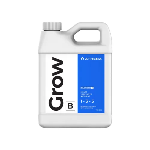 Miniatura 8 de Athena Blended Grow B Fertilizante líquido vegetativo para hidroponía y suelo Alimento vegetal para crecimiento en etapa vegetal NPK 1-3-5 1