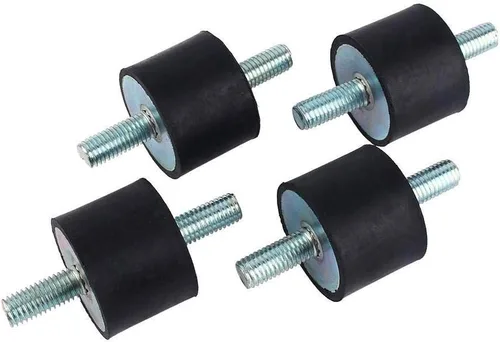 Miniatura 12 de Soportes de goma M4 amortiguadores antivibración Silentblock bobinas para coche y barco, paquete de 4 (M4 0.394 x 0.394 in)