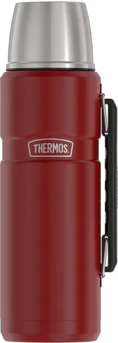 Miniatura 10 de Botella inoxidable para bebidas de 68 onzas líquidas, modelo King, de la marca Thermos, Acero inoxidable