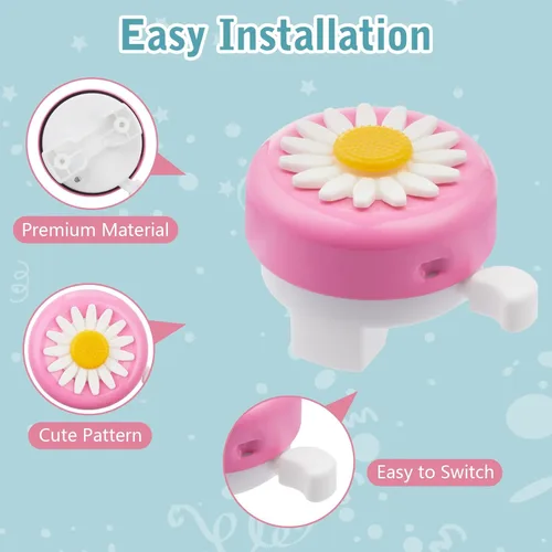 Miniatura 6 de Zacro Funda de cojín de gel para asiento de bicicleta para niños y niñas, funda de asiento de bicicleta antideslizante para niños pequeños, Rosa