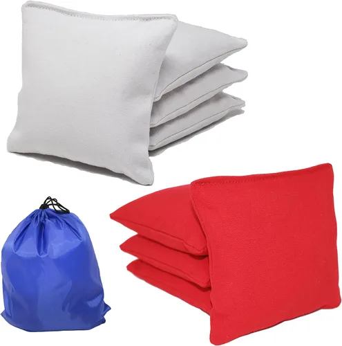 Bolsas de juego de cornhole para todo tipo de clima (juego de 8) (elige tus colores)