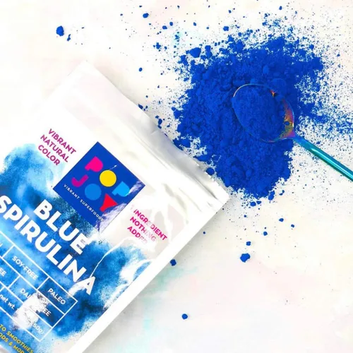 Miniatura 4 de POPJOY - Polvo 100% azul SPIRULINA - Superalimentos vibrantes