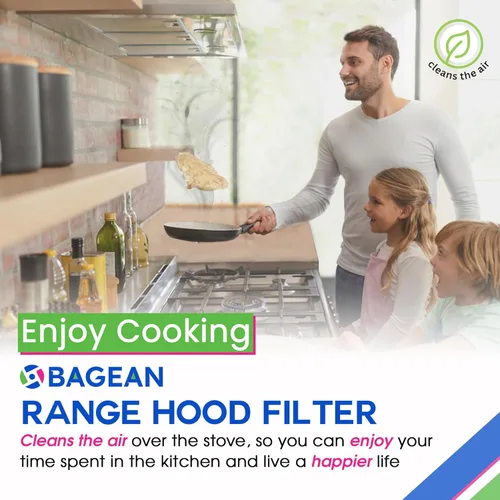 Miniatura 6 de Filtro de ventilación de campana de cocina 10.5" x 8.8" 41F 97007696 Compatible con Nutone y Broan Filtro de campana de repuesto para ventilador