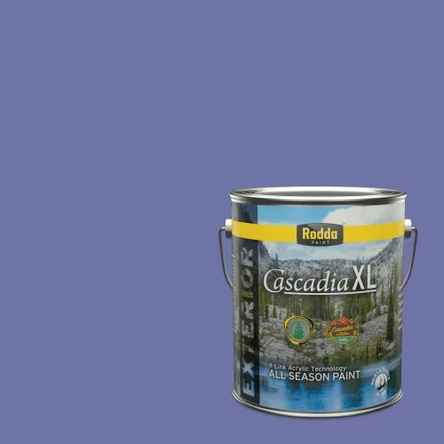 Miniatura 30 de Rodda Paint CASCADIA XL Pintura e imprimación satinada exterior en uno, cuarto de galón, Aquafir