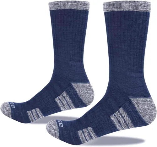 Miniatura 3 de YUEDGE Calcetines de senderismo para hombre, absorben la humedad, acolchados, atléticos, calcetines acolchados para botas de trabajo para hombres