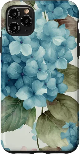 Miniatura 13 de Watercolor Shabby Chic Blue Hydrangeas Flower Case for iPhone 17
