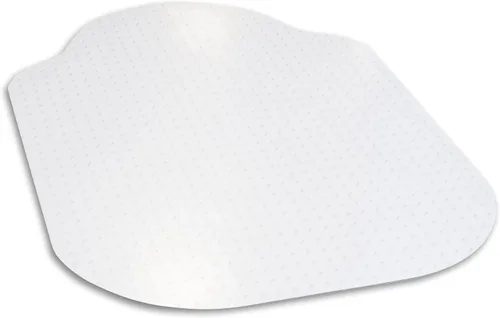 Evolve Alfombra transparente para silla de oficina de 39 x 52 pulgadas con borde para alfombra de pelo bajo, fabricado en los Estados Unidos por