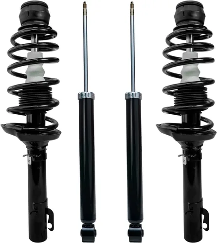 Miniatura 62 de Detroit Axle - Amortiguadores de puntales para Nissan Sentra 2007-2012 [Base S SL SR] Puntales delanteros completos con amortiguadores traseros