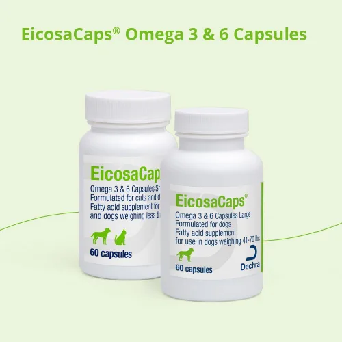 Miniatura 4 de EicosaCaps® Omega 3 y 6 cápsulas para perros, 60