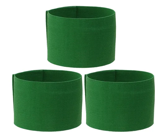 Miniatura 12 de ONLYKXY 3 brazaletes de capitán de 2.75 x 12.79 pulgadas, ajustable, para fútbol, baloncesto, voleibol, escuela, competencia, entrenador, jugadores