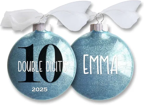 Miniatura 15 de Adorno de Navidad oficial de 13 adolescentes, regalo de cumpleaños número 13 para adolescentes, niño o niña, recuerdo de 13 años, bola brillante