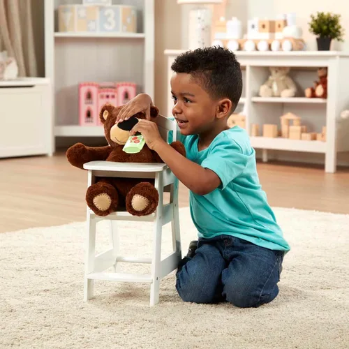 Miniatura 8 de Melissa & Doug Silla Alta de Juguete para Pretend Play Accesorios para Muñeca Bebé
