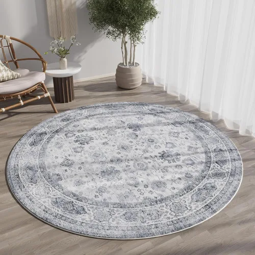 Miniatura 53 de Rugcomf Alfombra de pasillo de 2 x 6 pies, lavable, bohemio, suave, antideslizante, no desprende pelusa, lana sintética, estilo vintage para cocina