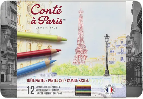 Miniatura 7 de Conté à Paris Lápices Pastel de 24 colores variados