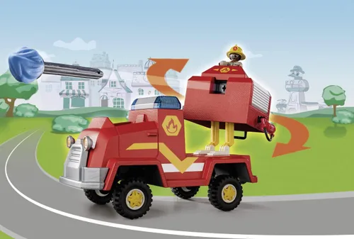 Miniatura 3 de Playmobil Duck On Call - Vehículo de emergencia de la brigada de bomber